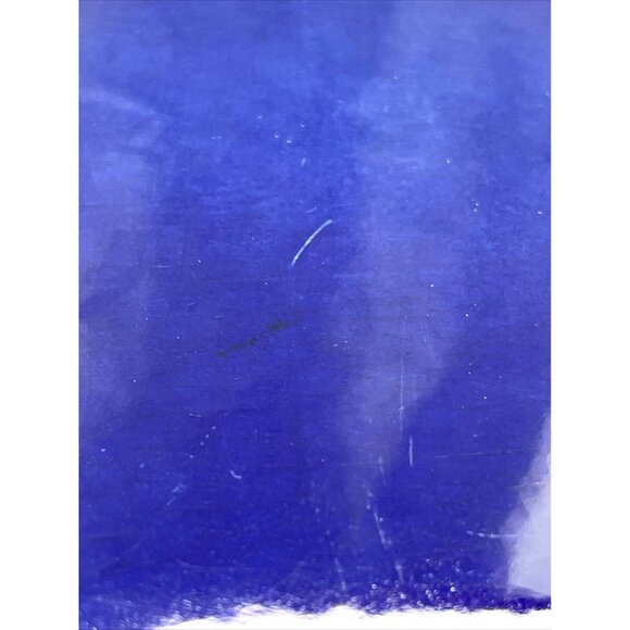 Large Rich Cobalt Blue Scheurich Germany Platter 16" x 12" - Picture 8 of 12